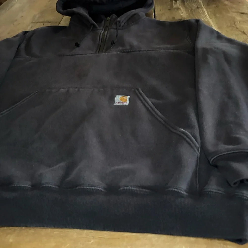 Vintage Y2K Carhartt K217 Heavyweight Zip Hoodie Sweatshirt 
Men's Large - Picture 4 of 10